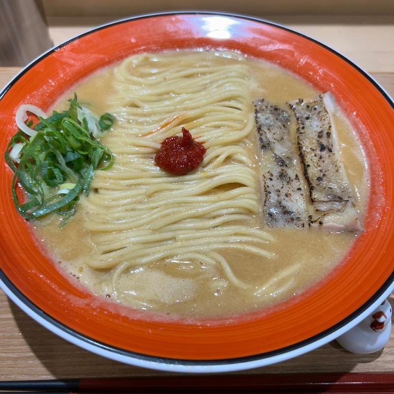 濃厚鶏ポタラーメン(鶏スタイル林)