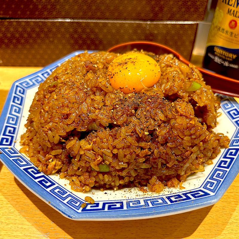 ガリデブ式ヤキメシ 卵黄のせ 大(ガリデブチュウ)