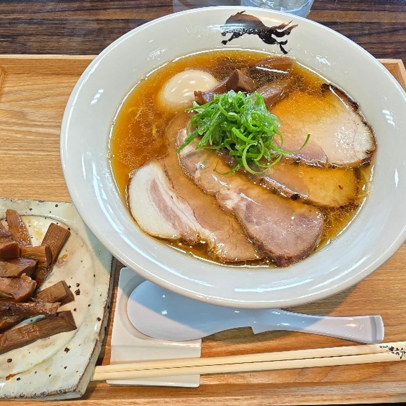 焼アゴ純水特製中華そば(雑炊付き)(麺馳走オオカミ)