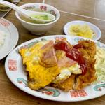 トンカツ定食(中華料理 明洋軒)
