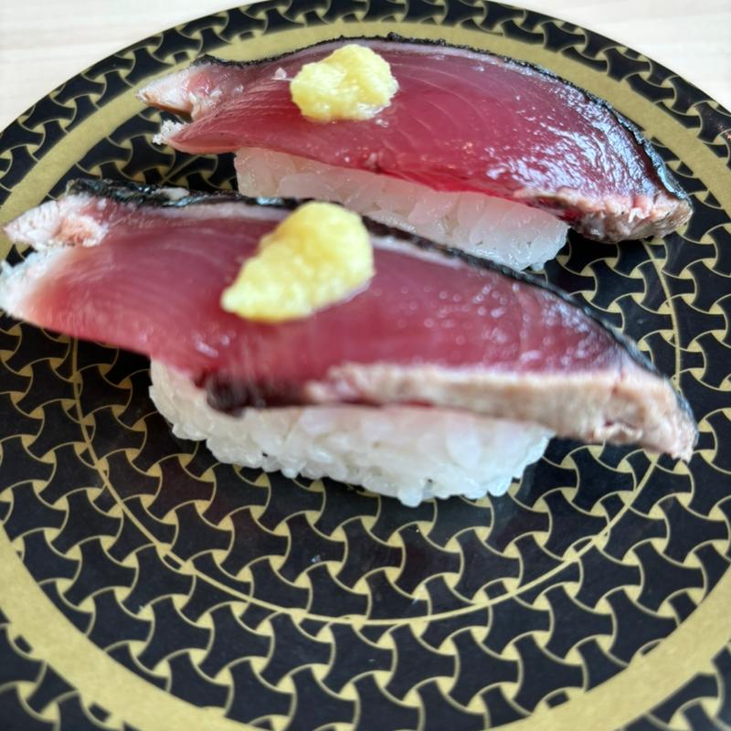 カツオのたたき握り(はま寿司 川崎平店)