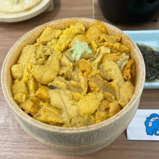 ウニ丼(鱗晃〔りんこう〕)