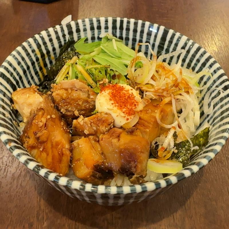 チャーシュー丼 小(製麺処 蔵木 インター店)