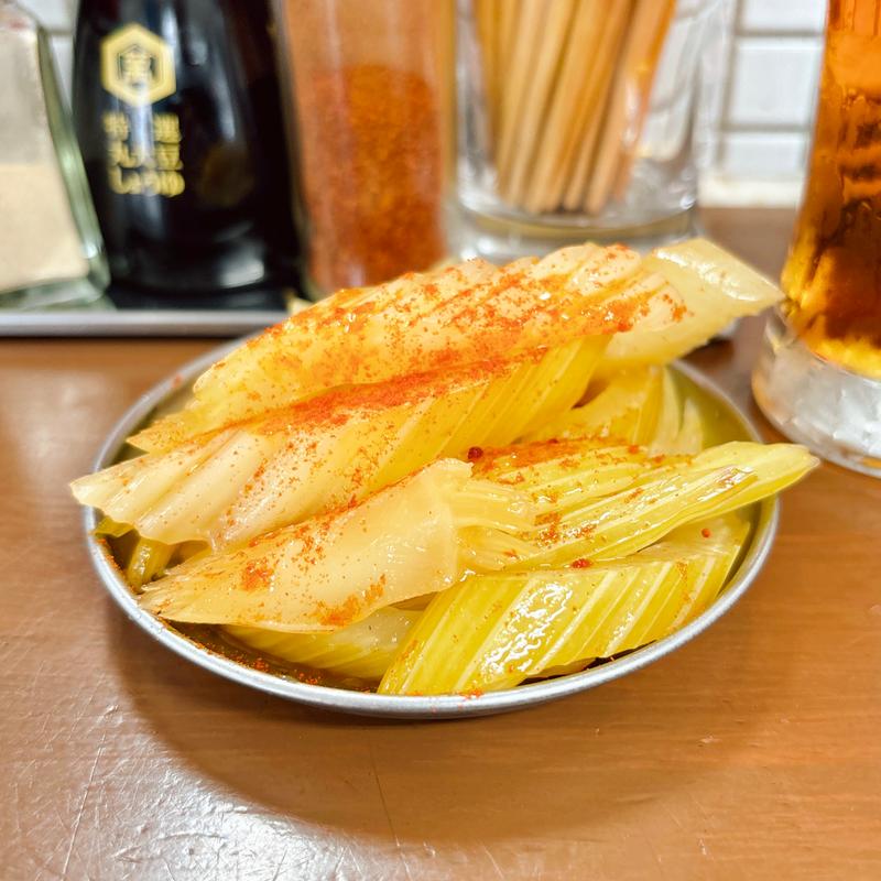 セロリナンプラー漬け(大衆食堂スタンドそのだ五反田店)