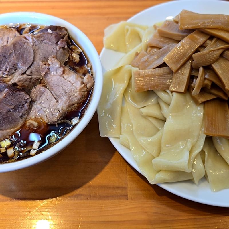 つけ麺(凄平麺)チャーシュー メンマトッピング(りきどう )