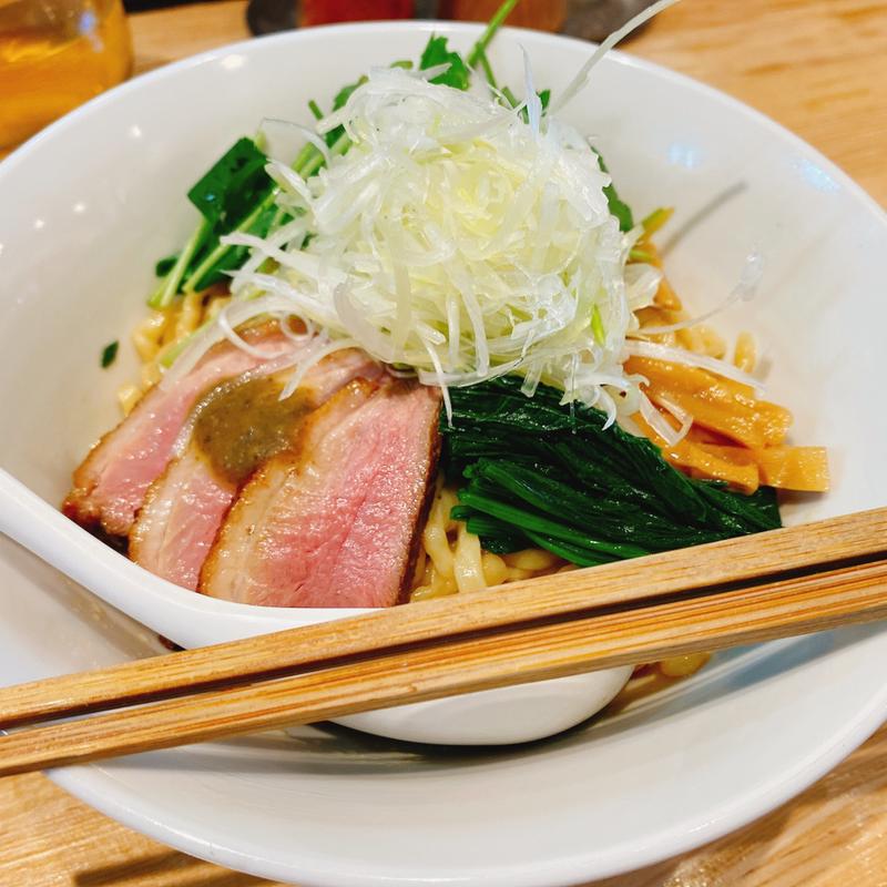 鴨と鶏の油そば(中華ソバ ビリケン)