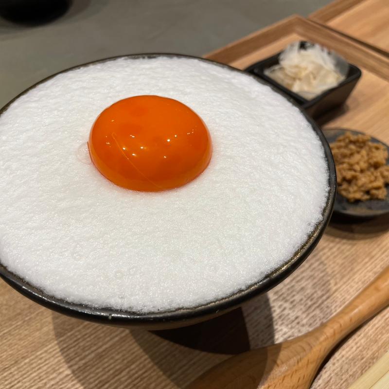 卵かけごはん　トップランメレンゲ(和心 −器と卵かけごはん−)