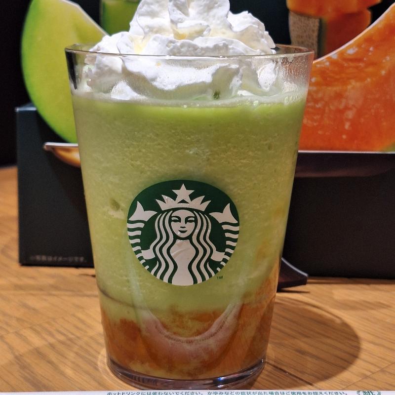GOHOBIメロンフラペチーノ(スターバックス コーヒー イオンタウン伊賀上野店)