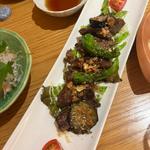 牛ハラミ焼き(和食ダイニング アカリ)