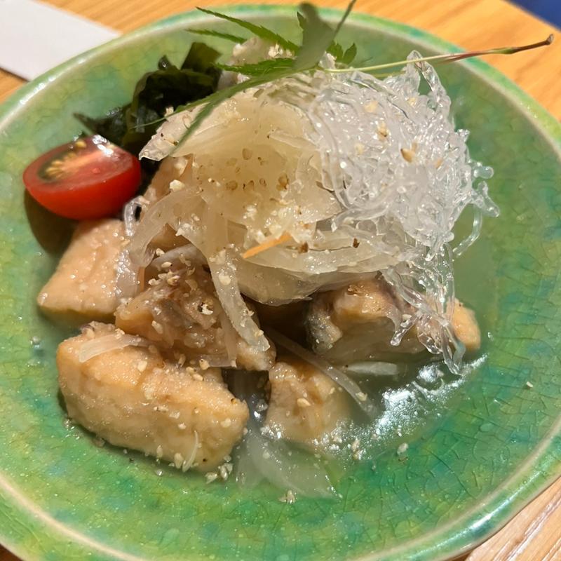 旬魚の南蛮漬け(和食ダイニング アカリ)