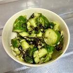 たたききゅうりの大葉と塩昆布和え(ベルクス 東墨田店)