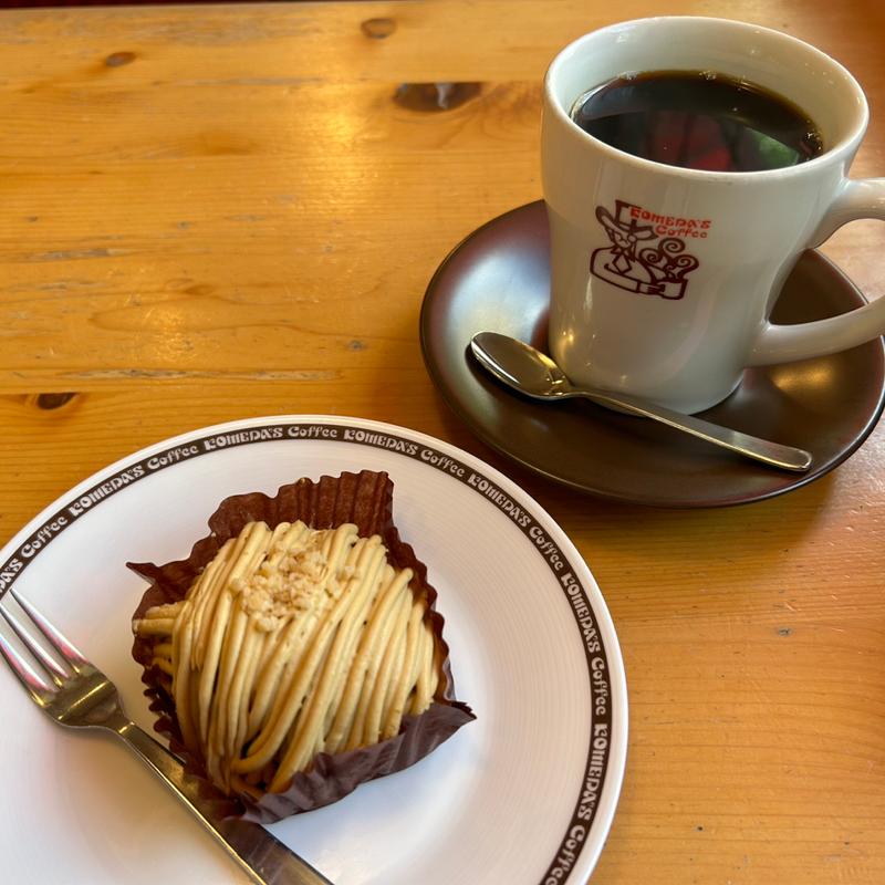 紅茶モンブラン(コメダ珈琲店 あきる野店)