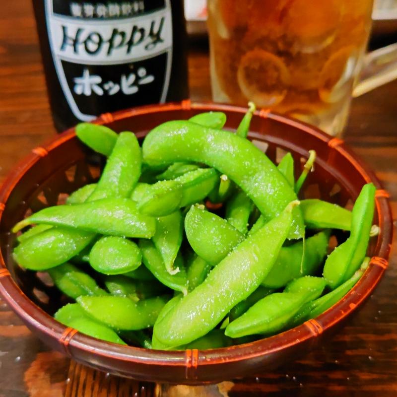 お通し(炭火やきとりオオギヤ 横浜関内店)