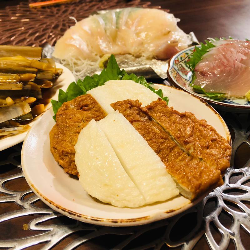 イワシ天、えそ天(長崎井上かんぼこ工房)