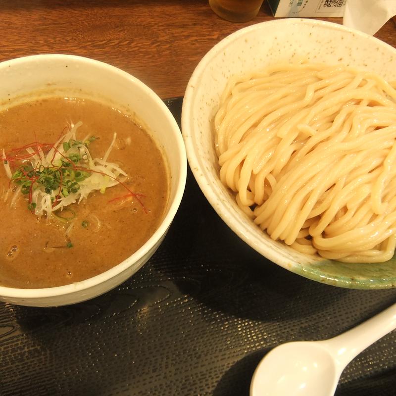 鶏魚介カレーつけそば(自家製麺 つけそば 九六)