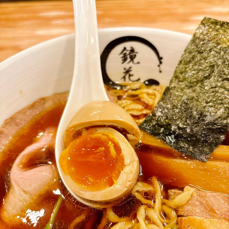 味玉(らーめん愉悦処 鏡花 八王子想庵)