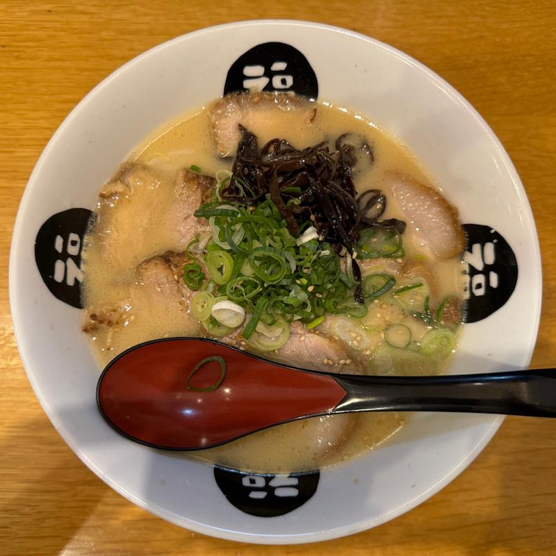 とんこつチャーシューメン(福福らーめん 八尾店)