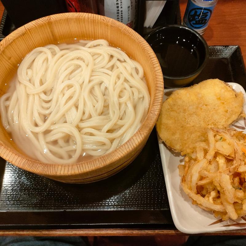 釜揚げうどん 大(丸亀製麺大山)