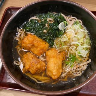 カレー風味新潟唐揚げそば(やなぎ庵 )
