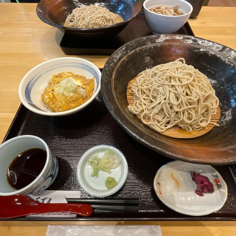 玉子丼セット(生そば あずま 川島町店)