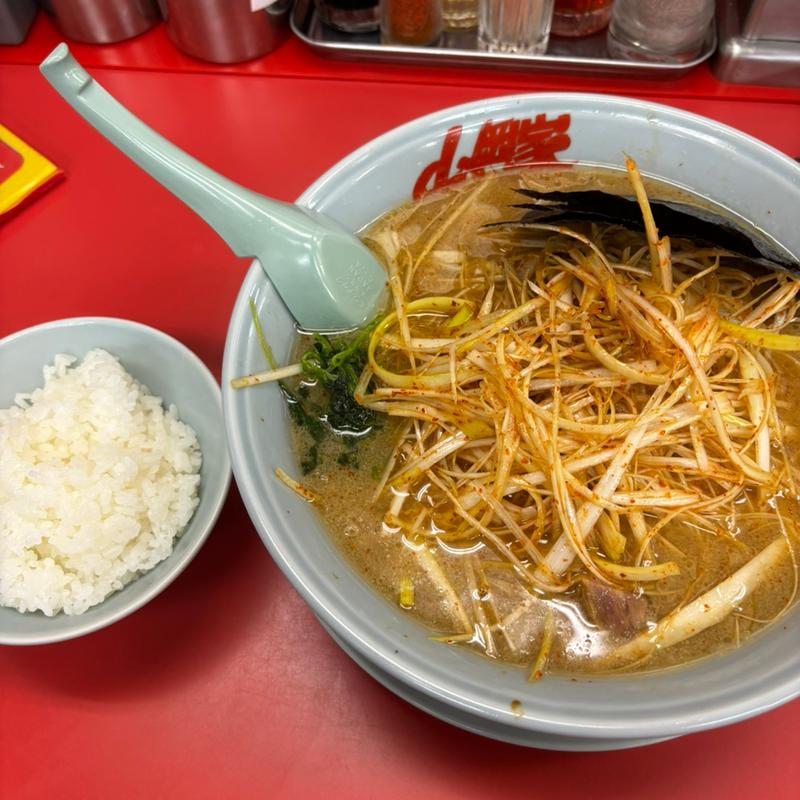 醤油ピリ辛ネギラーメン ネギ増し(ラーメン山岡家 愛知刈谷店)