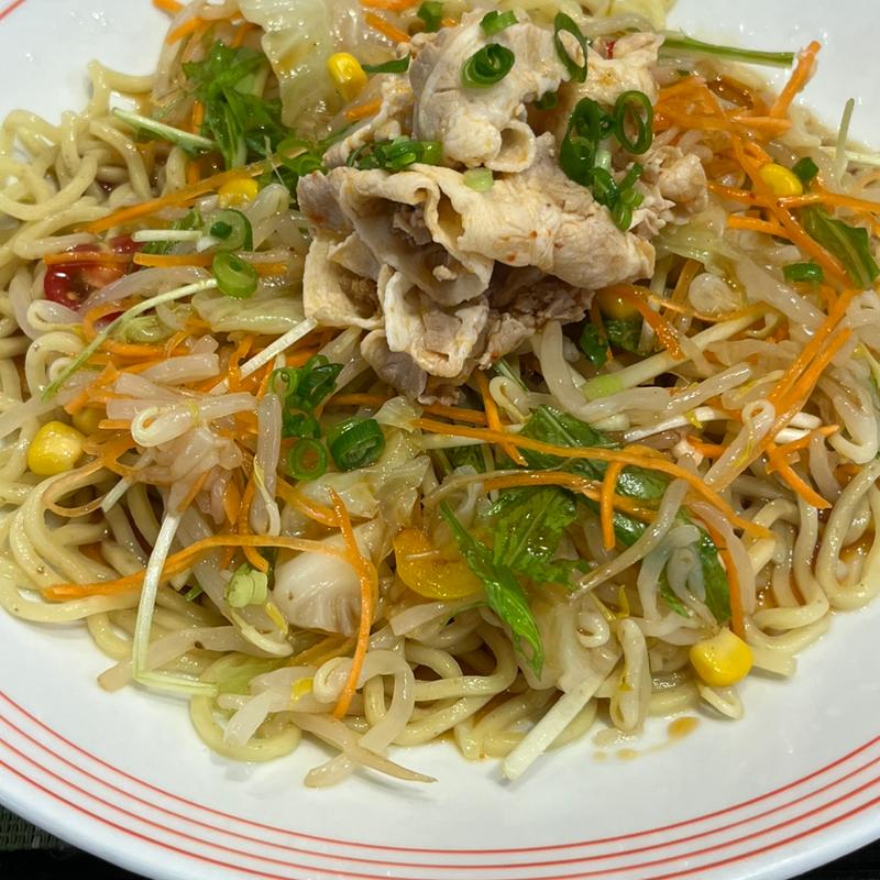 豚しゃぶ冷やしめん(リンガーハット 東京東久留米店)