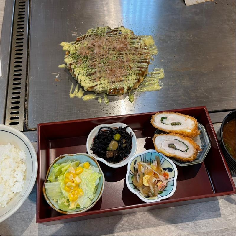 お好み焼きランチ(はまなす )