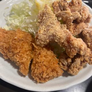 チキン、チキン定食(たぬき )