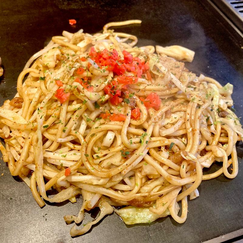 どろ豚&ハーフ焼そばセット ドリンクバー付き(喃風 富田林店)