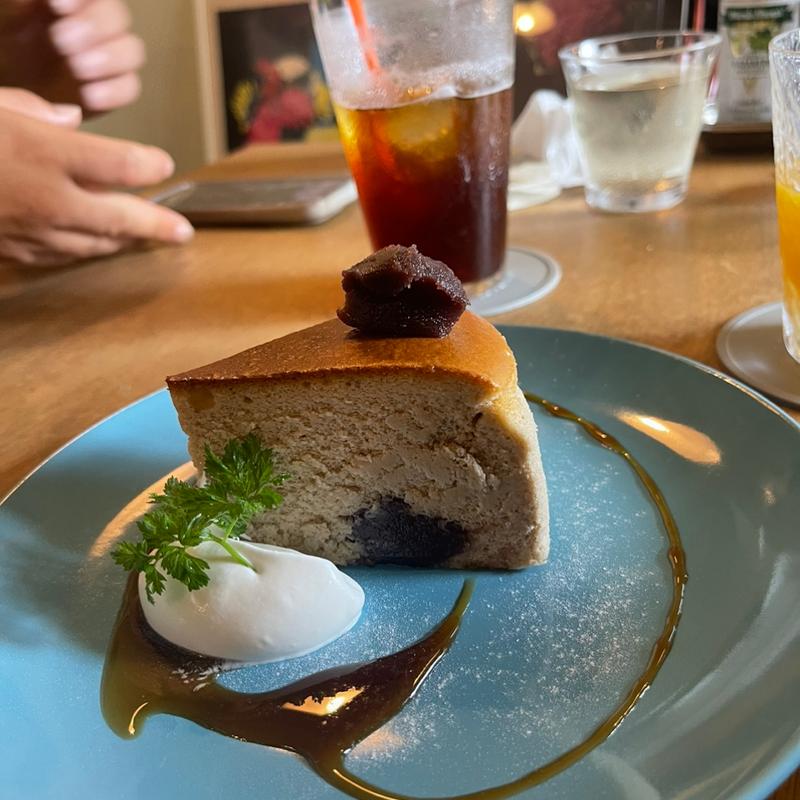 ほうじ茶とあずきのチーズケーキ(キッチン （Kitchen）)