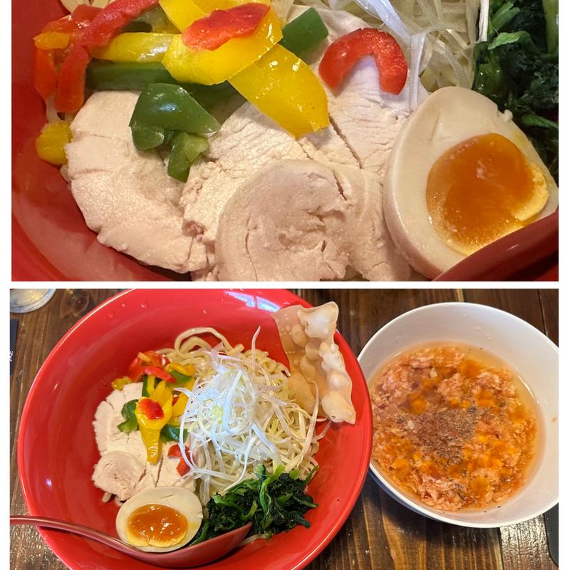 冷やしトマトつけ麺(一豚)