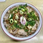 特製塩チャーシュー麺 大 太麺(中華そば 麺屋7.5Hz+ 梅田店 （7.5ヘルツプラス）)