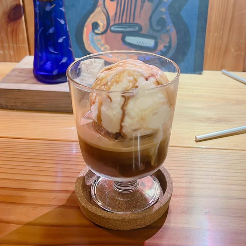 アフォガード(Blackie Coffee&Bar in MUSIC)