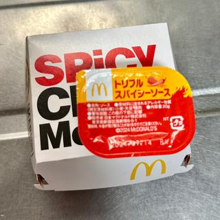 スパイシーチキンマックナゲット＋トリプルスパイシーソース(マクドナルド 曳舟店)