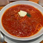 赤唐辛子とにんにくのトマトソース(生麺大)(はらっぱ 駅ビルモントレー店 )
