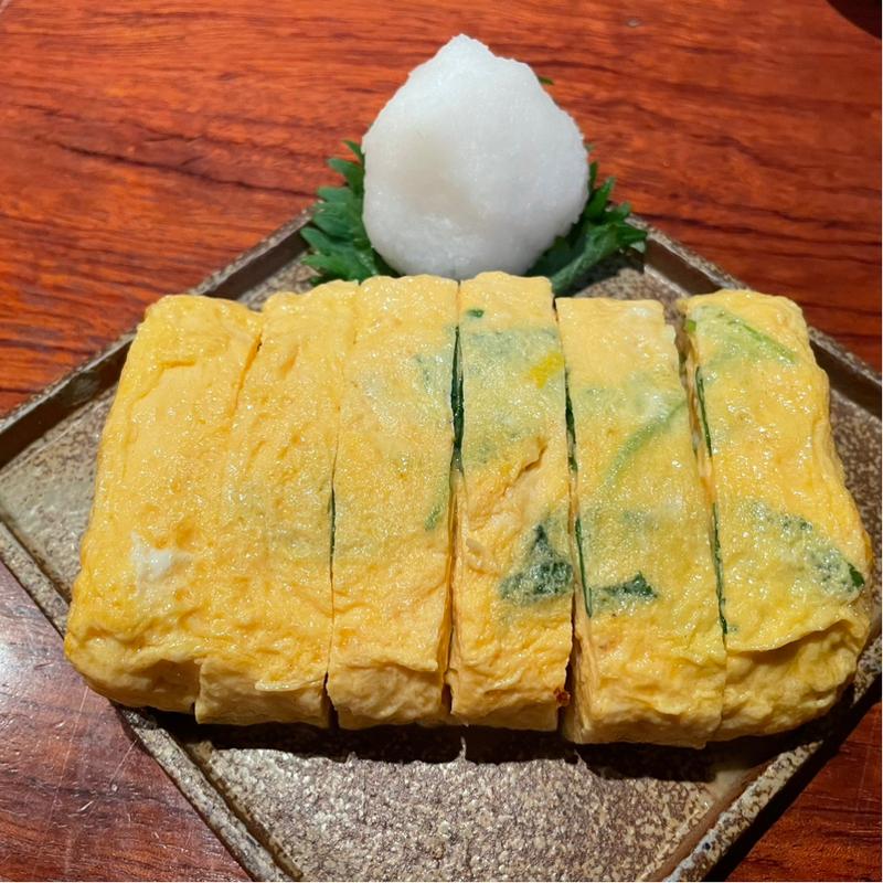 玉子焼き(手打ちそば舞鶴)