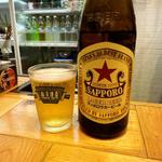 サッポロ赤星ラガー(大衆酒場 チャン栓チャン)