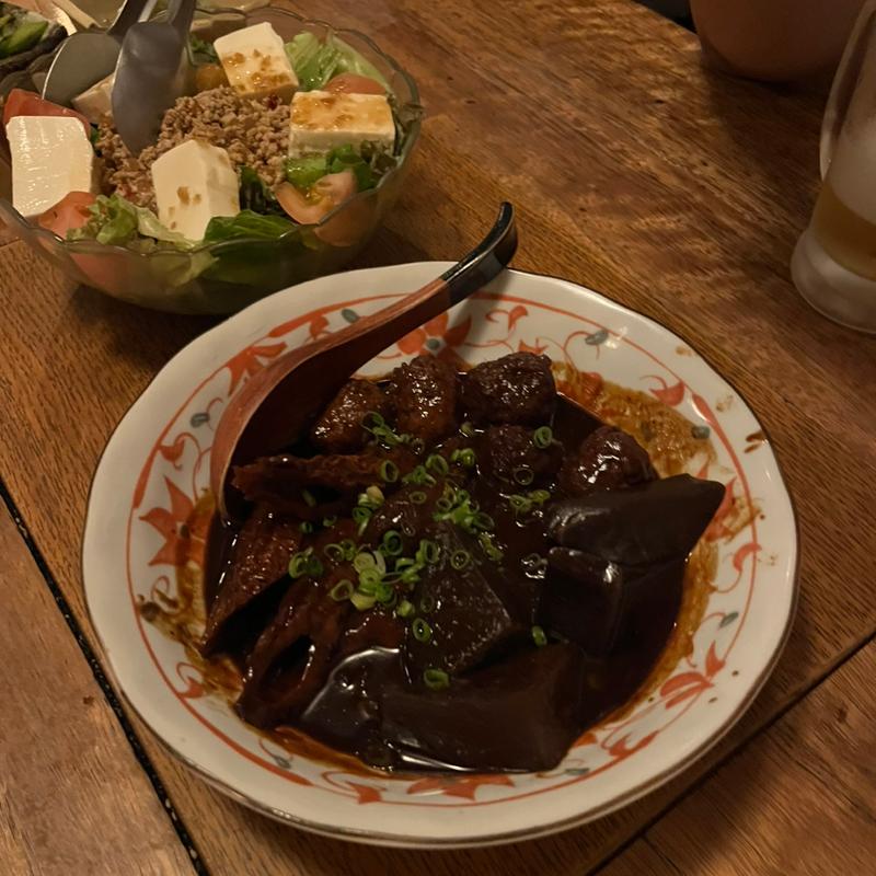 名古屋名物 八丁味噌おでん三種盛り合わせ(名古屋名物居酒屋 てしごと家名古屋駅新幹線口店)