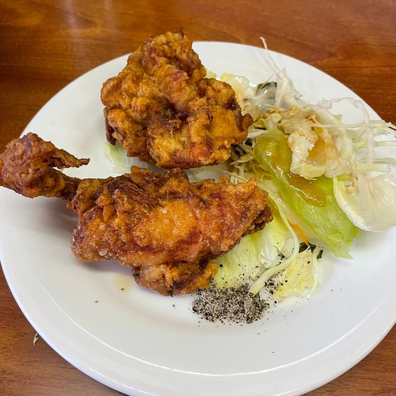 唐揚げ（お好み定食）(温品飯店)
