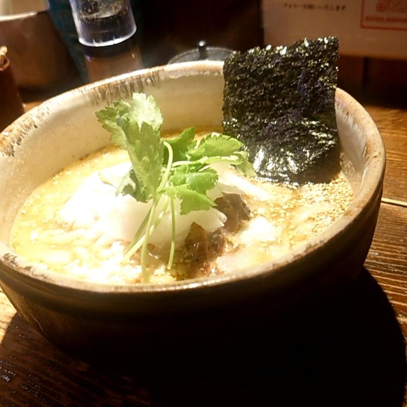 鴨の濃い出汁そば(神田とりそばなな蓮)