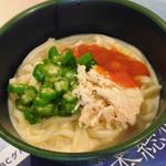 冷やし明太豆乳うどん
