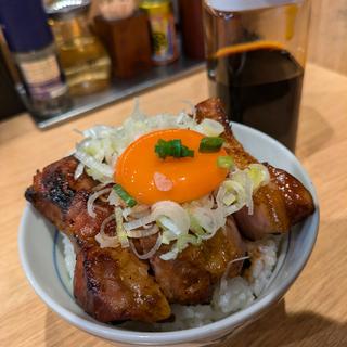 炭火焼き厚切りステーキ(麺屋宗中目黒店)