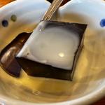 コーヒーゼリー（ばらちらしのデザート）
