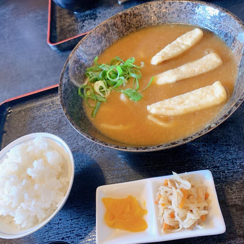 カレーうどん(重信うどん)