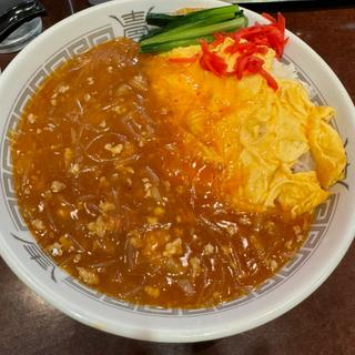 麻婆春雨丼(銀座亭)