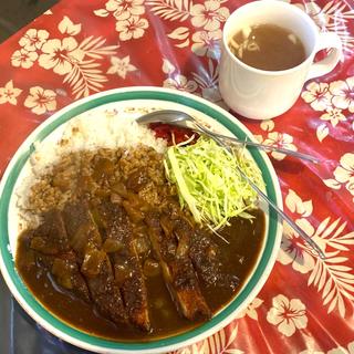 カツカレーライス(中華飯店 有明)