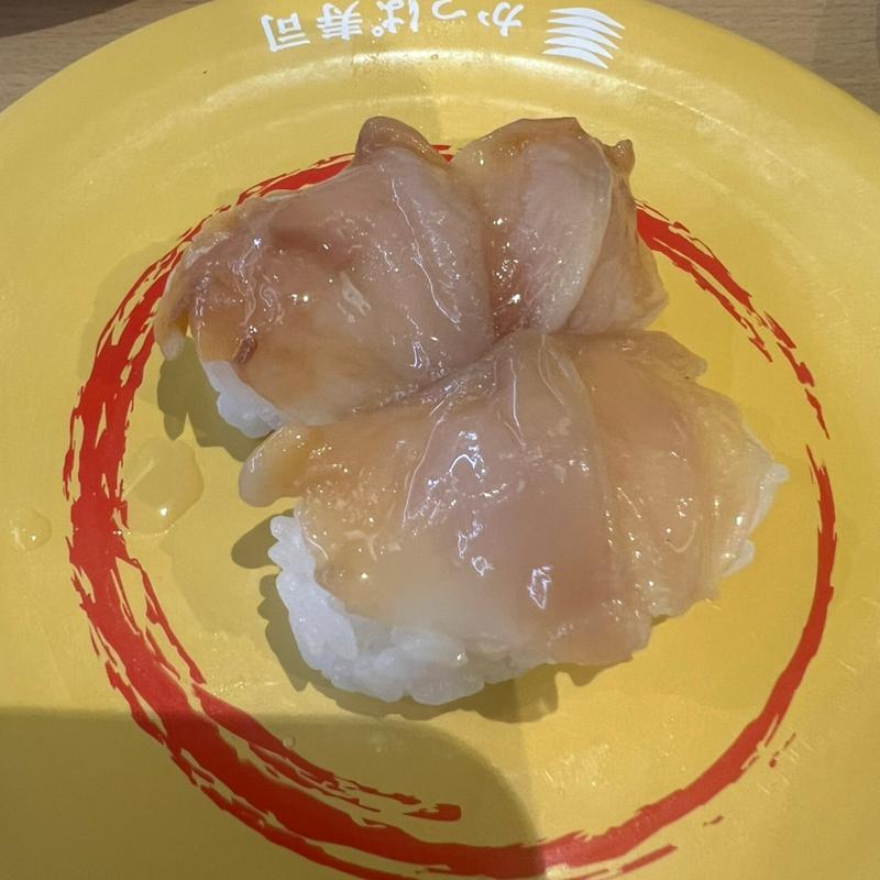 赤貝(かっぱ寿司 三木店)