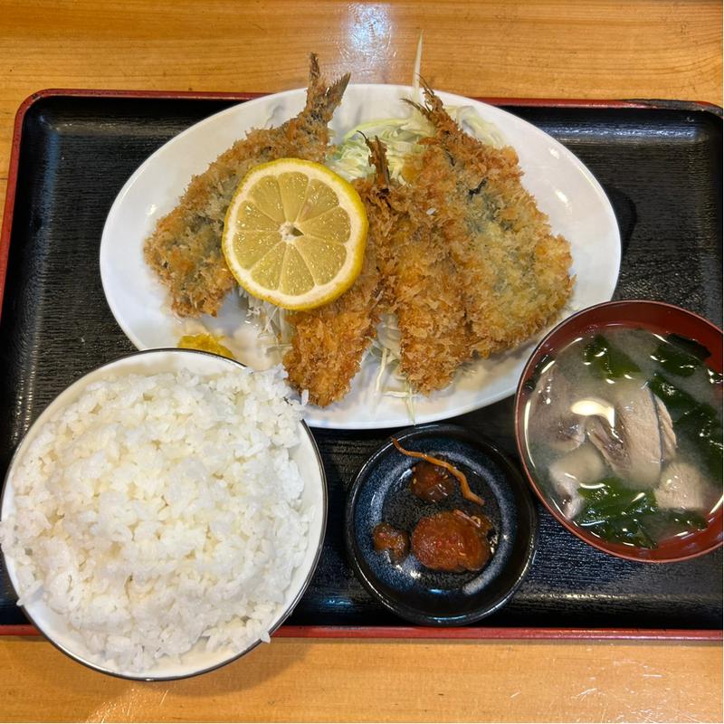 イワシフライ定食(喜代志 )
