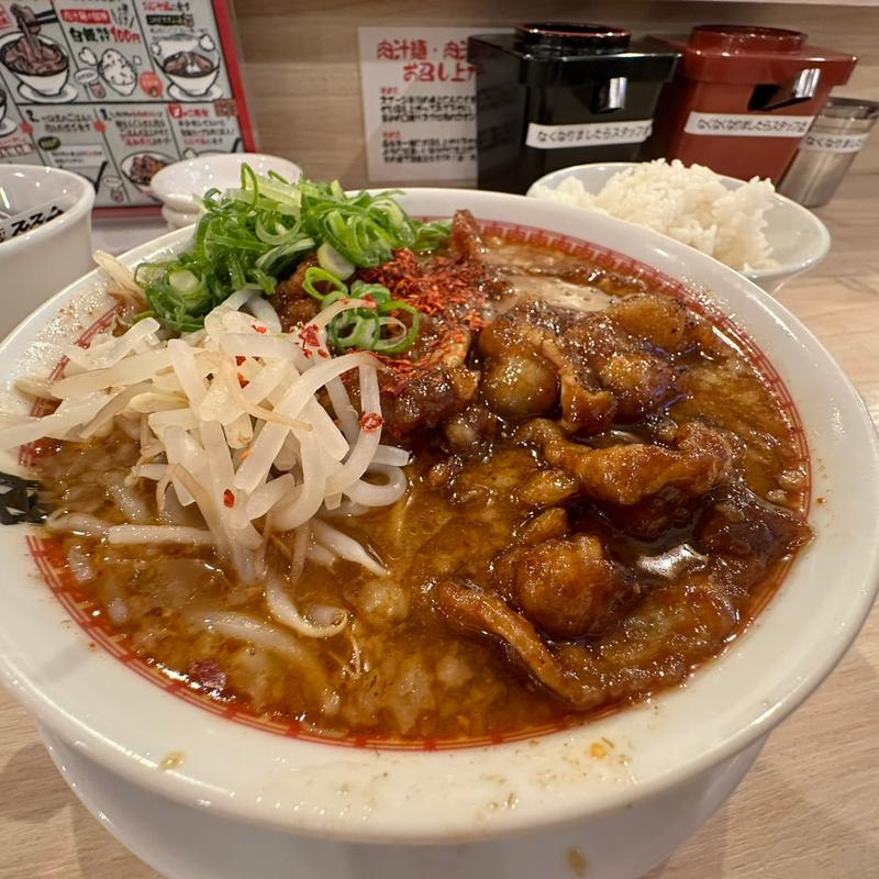 肉汁麺レベル2(肉汁麺ススム )