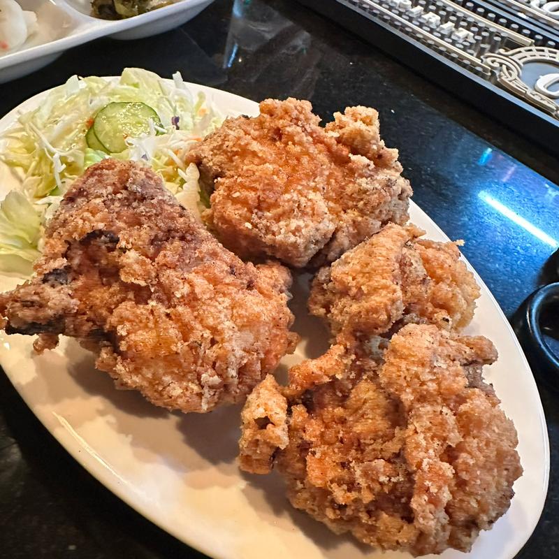 唐揚げ定食(Selene Cafe)